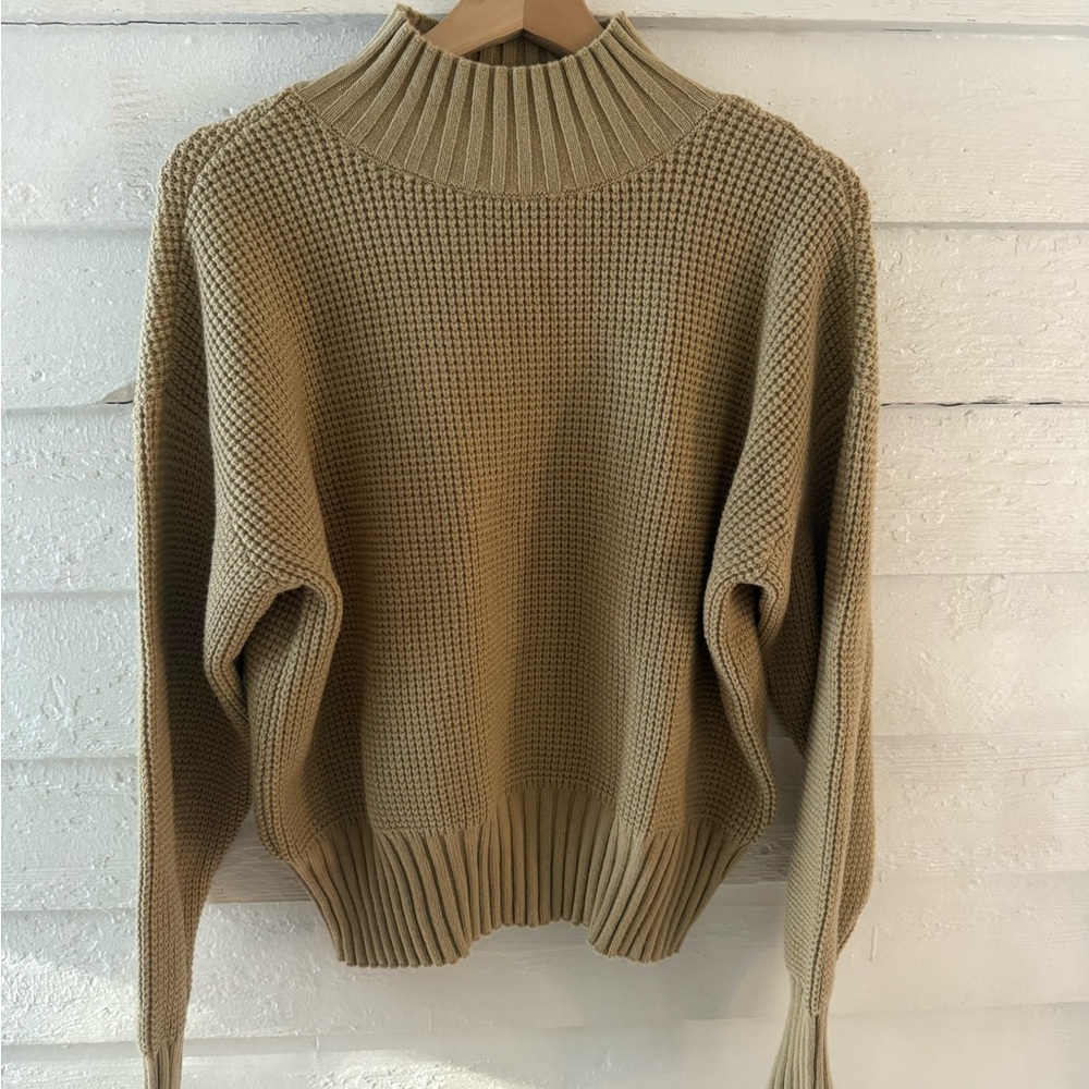 Cyrus Beige Knit Sweater